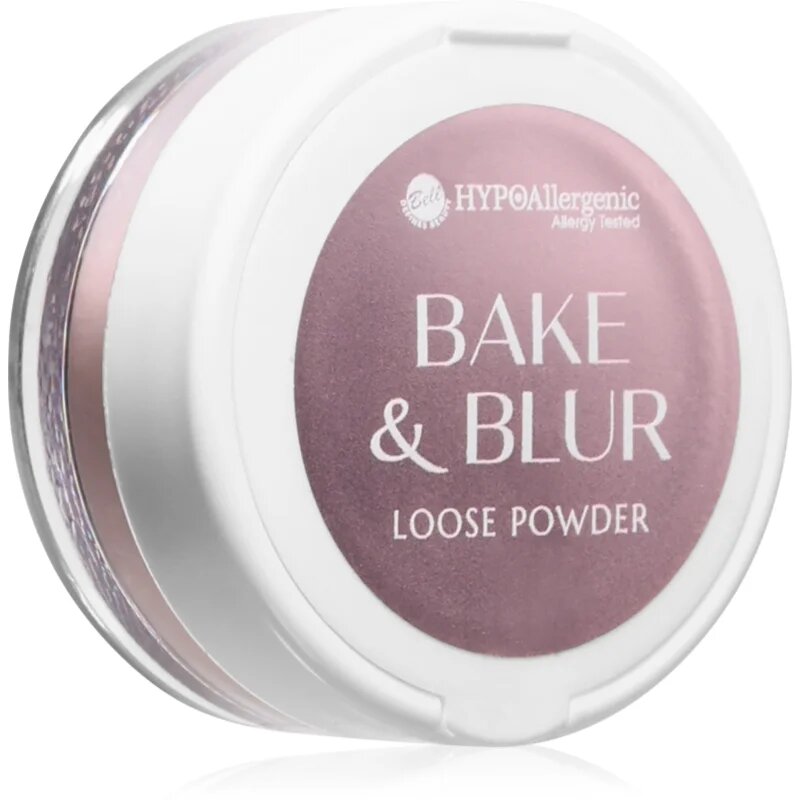 Bell HYPOallergenic Bake & Blur porpúder árnyalat 01 Cotton Candy 4 g
