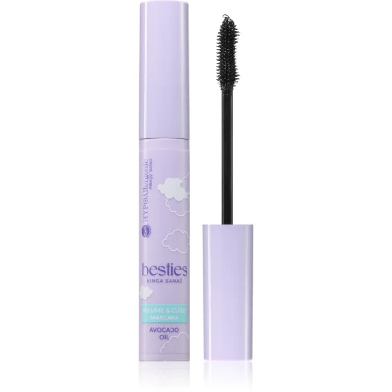 Bell Hypoallergenic Besties dúsító szempillaspirál árnyalat 01 Worthy 8 g