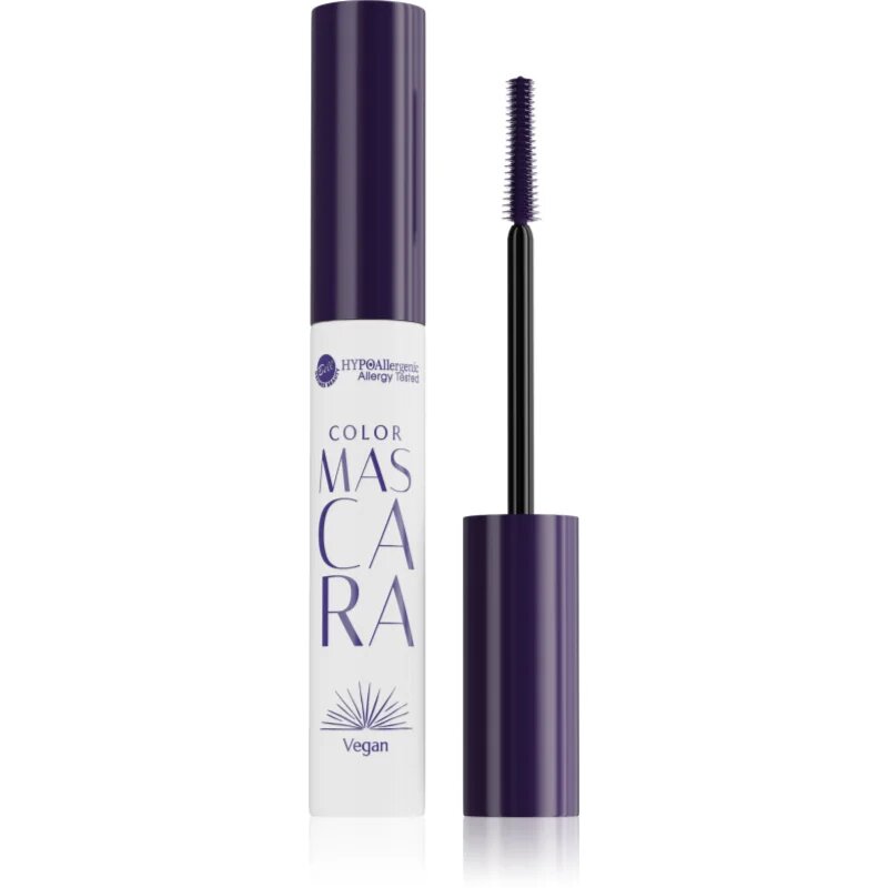 Bell Hypoallergenic dúsító és hosszabbító szempillaspirál árnyalat 01 Classy Aubergine 8 g