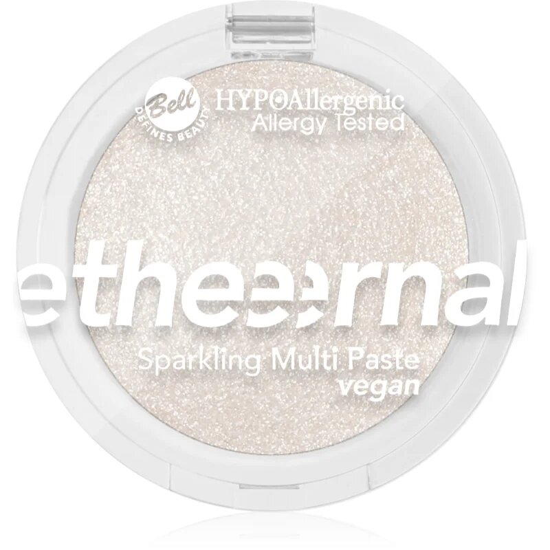 Bell HYPOallergenic Ethernal Sparkling krémes élénkítő készítmény árnyalat 01 Frosty 5 g