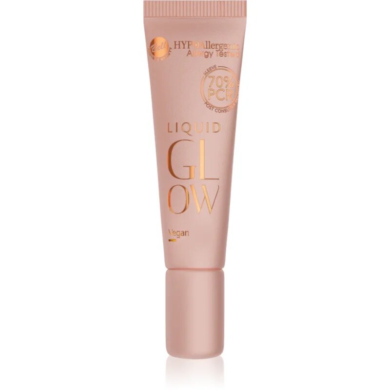 Bell HYPOallergenic folyékony bőrélénkítő arcra és testre árnyalat 01 Sparkling Lotus 10 g
