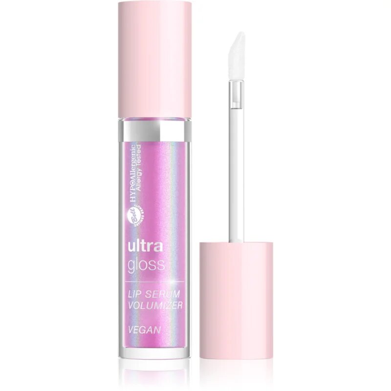 Bell HYPOallergenic Ultra hidratáló és tömegnövelő szájfény árnyalat Holo Glow 4.1 g