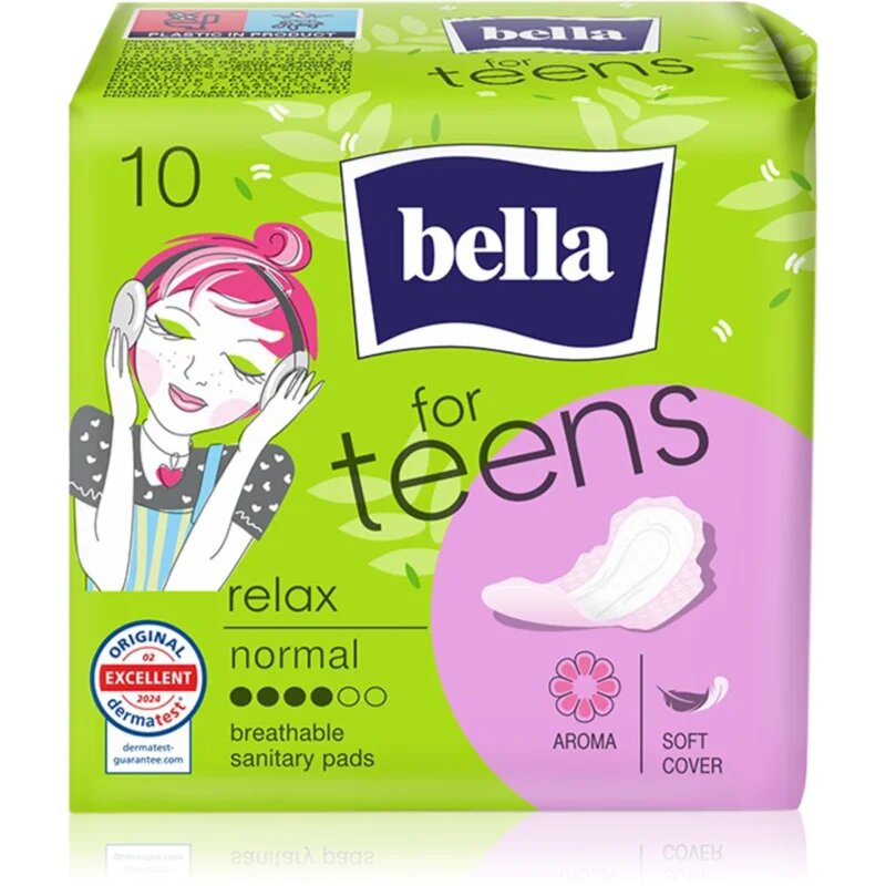 BELLA For Teens Relax egészségügyi betétek lányoknak 10 db