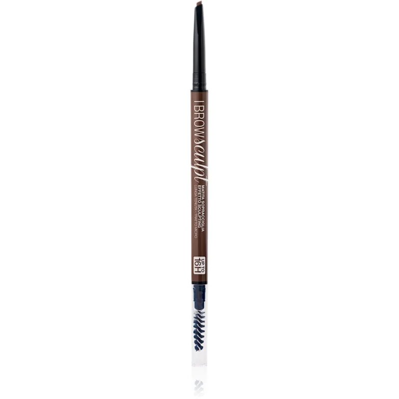 bellaoggi I Brow Sculpt Eyebrows Pencil precíz szemöldökceruza kefével árnyalat Dark Brown 1 g