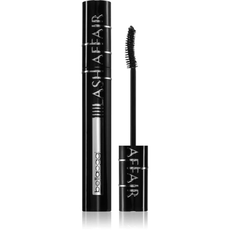 bellaoggi Lash Affair Curling and Caring Mascara dúsító és ápoló szempillaspirál árnyalat Black 9.5 ml