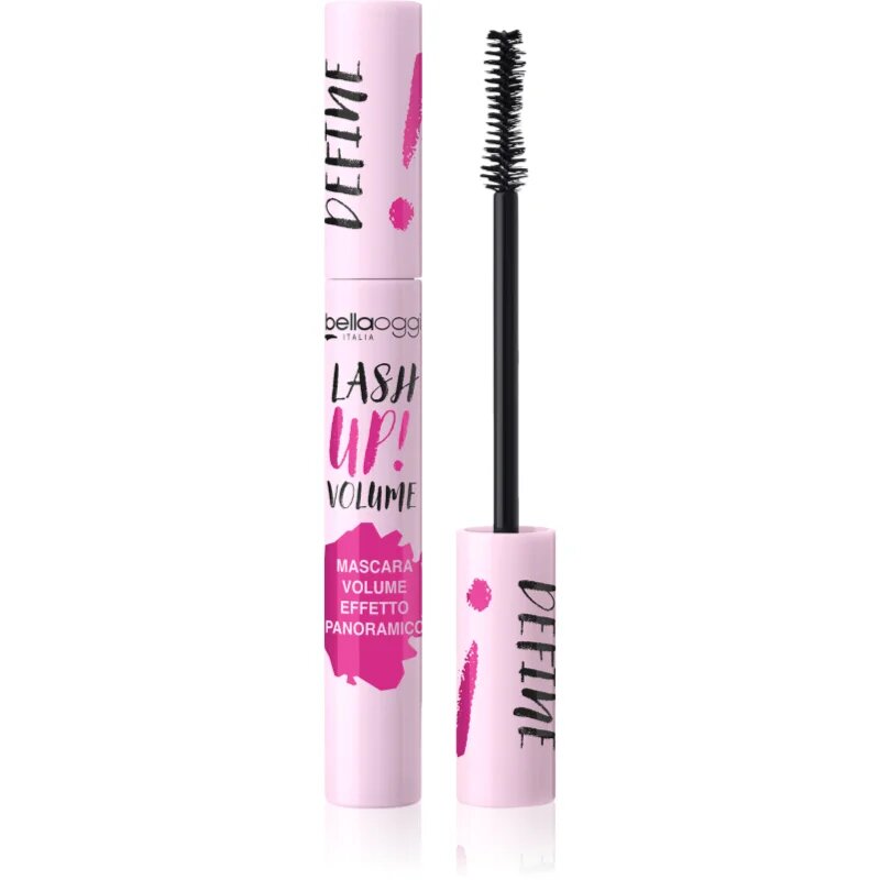 bellaoggi Lash Up Volume & Define dúsító tartós szempillaspirál az alakért és formáért árnyalat Black 9.5 ml