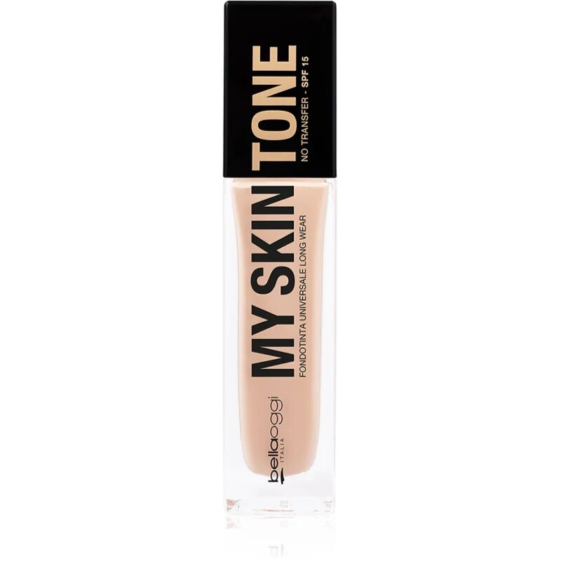 bellaoggi My Skin Tone tartós alapozó SPF 15 árnyalat Ivory 30 ml