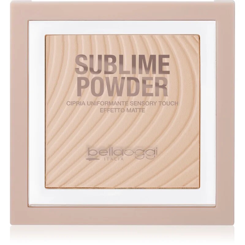 bellaoggi Sublime Powder kompakt púder matt hatással árnyalat Golden Sand 9 g