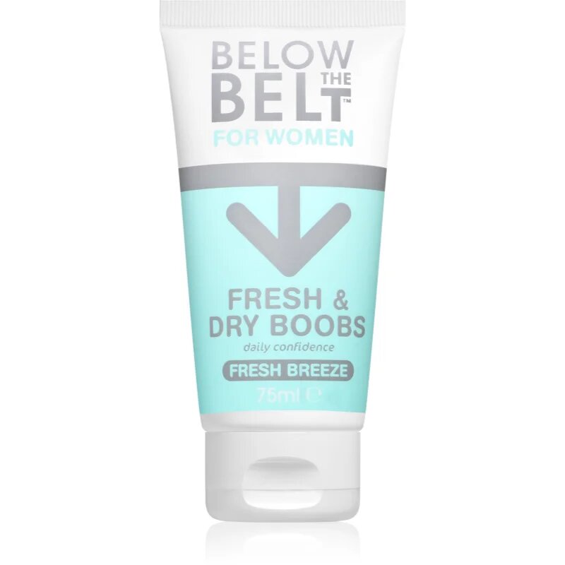 Below the Belt Grooming Fresh and Dry Boobs krém mellre izzadás ellen 75 ml