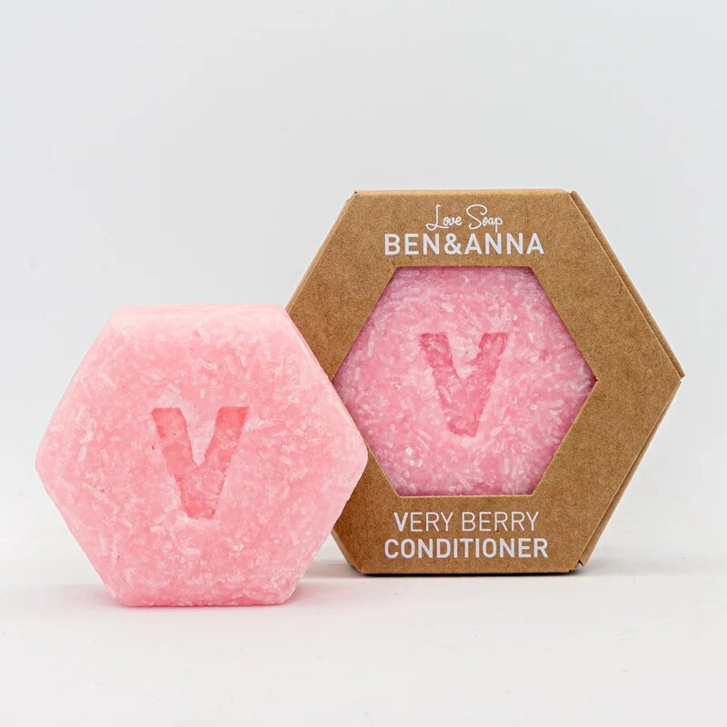 BEN&ANNA Love Soap Conditioner szilárd hajkondicionáló Very Berry 60 g