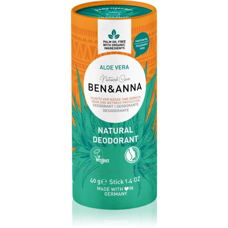 BEN&ANNA Natural Care Aloe Vera természetes szilárd dezodor 40 g