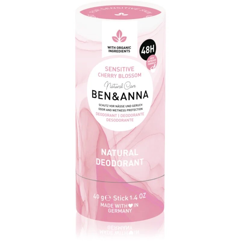 BEN&ANNA Sensitive Cherry Blossom izzadásgátló deo stift 40 g