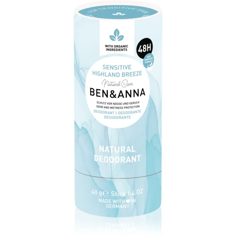 BEN&ANNA Sensitive Highland Breeze izzadásgátló deo stift 40 g