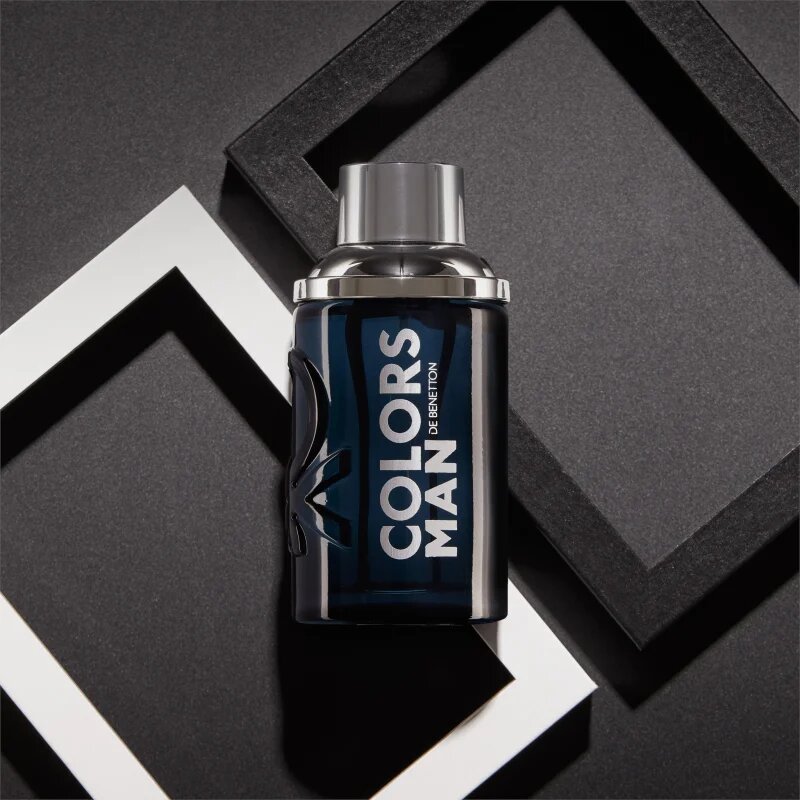 Benetton Colors de Man Black Eau de Toilette uraknak 60 ml