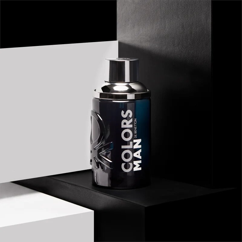 Benetton Colors de Man Black Eau de Toilette uraknak 60 ml