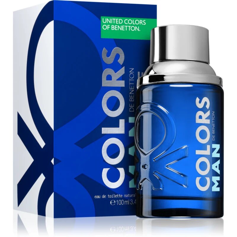 Benetton Colors de Man Blue Eau de Toilette uraknak 100 ml