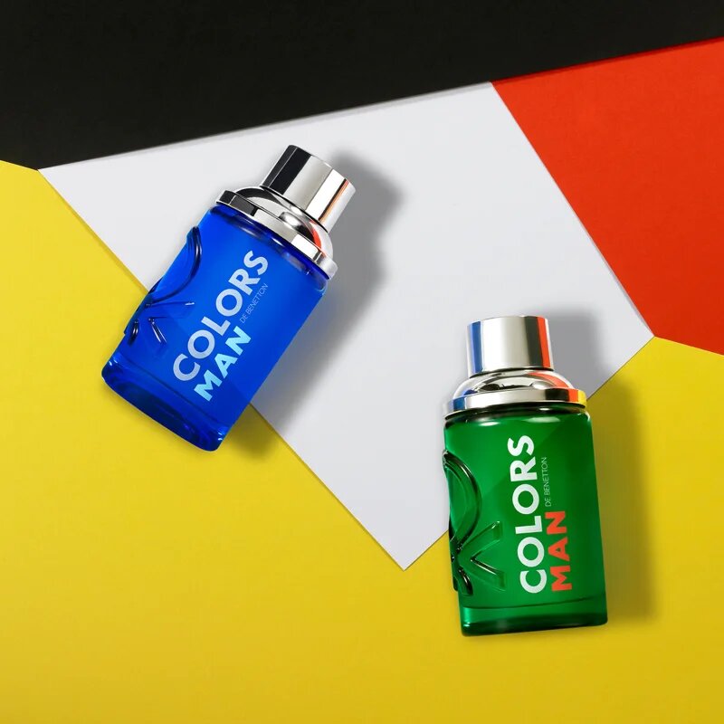 Benetton Colors de Man Blue Eau de Toilette uraknak 100 ml