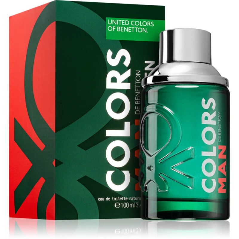 Benetton Colors de Man Green Eau de Toilette uraknak 100 ml