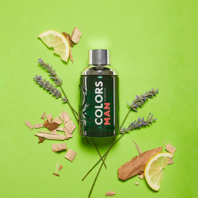 Benetton Colors de Man Green Eau de Toilette uraknak 100 ml