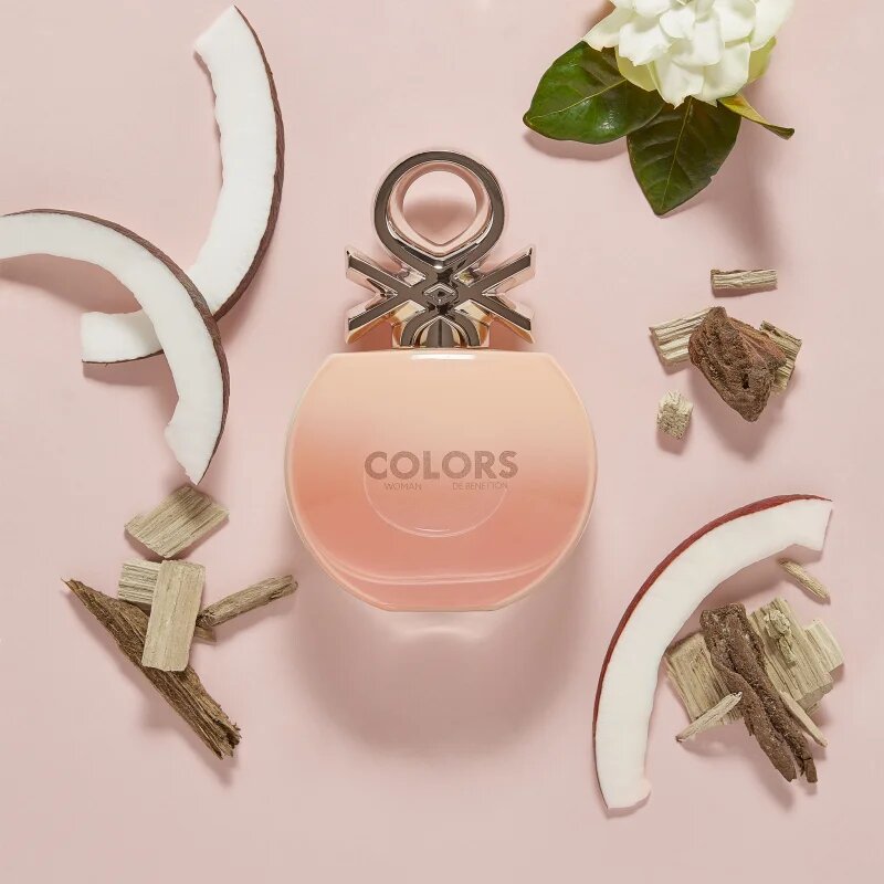 Benetton Colors de Woman Rose Eau de Toilette hölgyeknek 50 ml