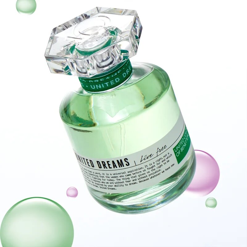 Benetton United Dreams for her Live Free Eau de Toilette hölgyeknek 80 ml