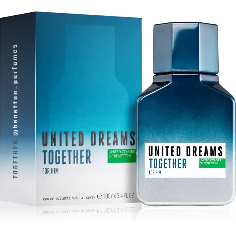 Benetton United Dreams for him Together Eau de Toilette uraknak 100 ml