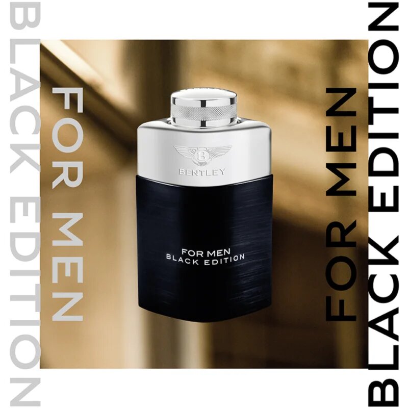 Bentley For Men Black Edition Eau de Parfum uraknak 100 ml