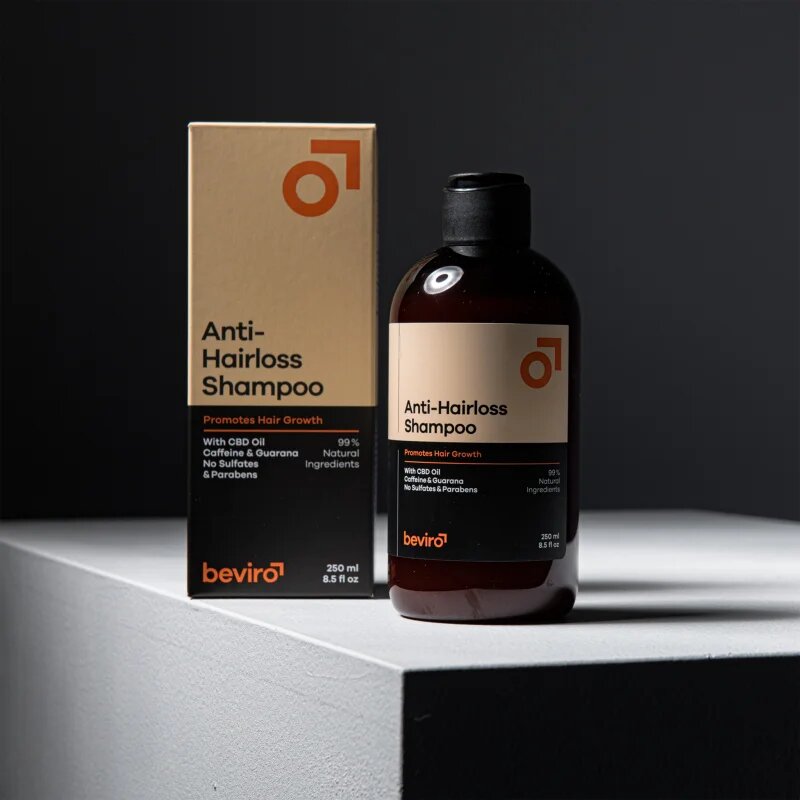 Beviro Anti-Hairloss Shampoo sampon hajhullás ellen uraknak 250 ml