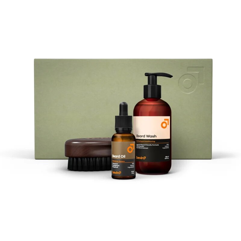 Beviro Cinnamon Season Beard Care Kit ajándékszett szakállra