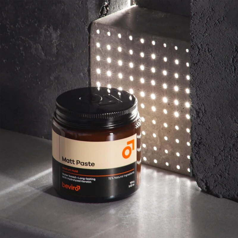 Beviro Matt Paste Medium Hold paszta hajra Matt 100 ml