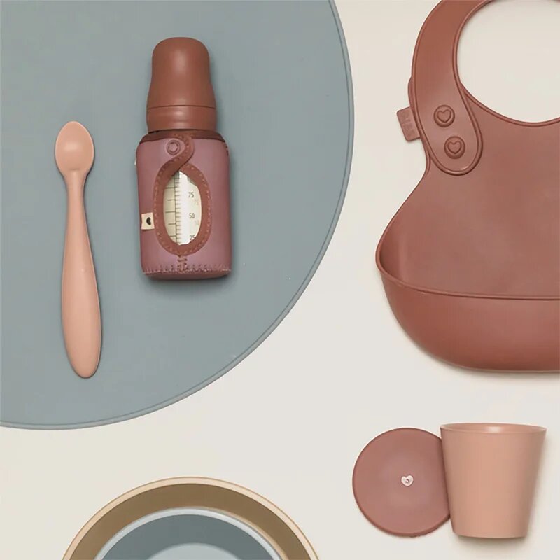 BIBS Bottle Cover Small üvegmelegítő Blush 1 db