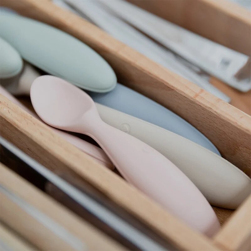 BIBS Spoon kiskanál Blush 2 db