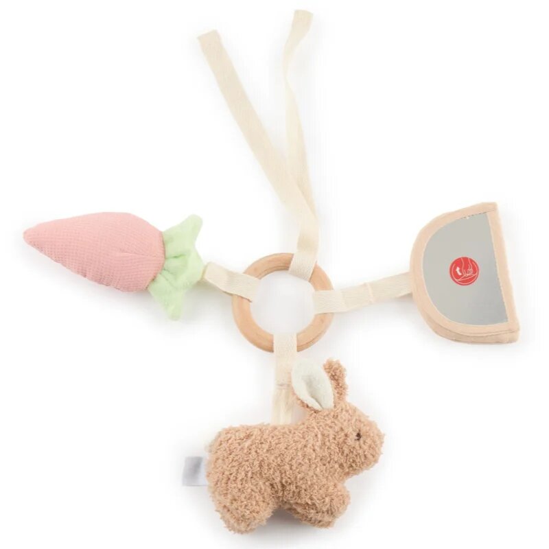 Bieco Activity Toy Bunny Fine kontrasztos függőjáték 1 db