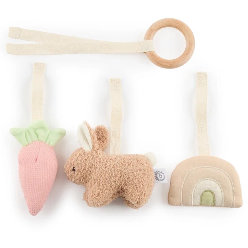 Bieco Activity Toy Bunny Fine kontrasztos függőjáték 1 db
