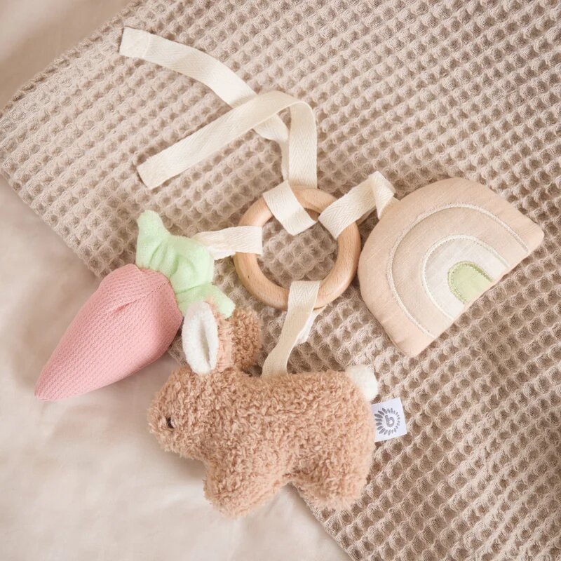 Bieco Activity Toy Bunny Fine kontrasztos függőjáték 1 db