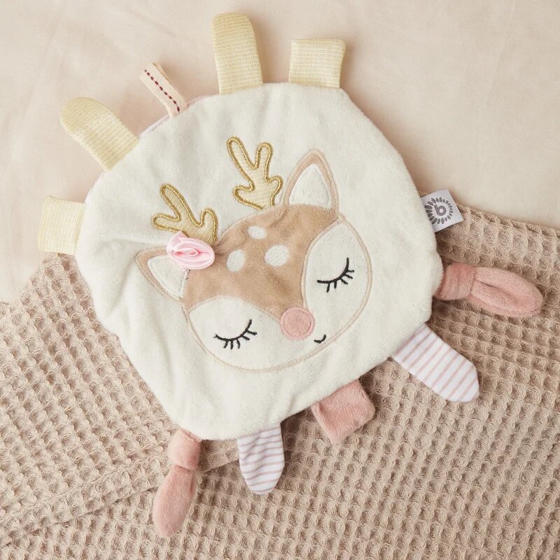 Bieco Crinkle Toy Fawn Ella alvóka csörgő-zörgő 0 m+ 1 db
