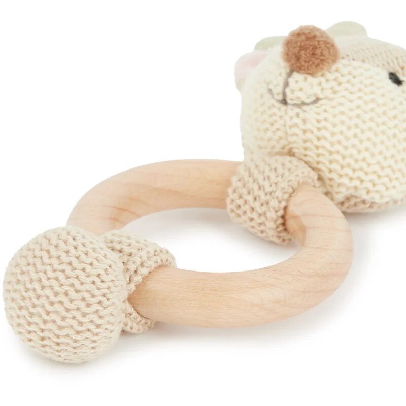 Bieco Grasping Toy with Rattle Fawn játék csörgővel 0 m+ 1 db