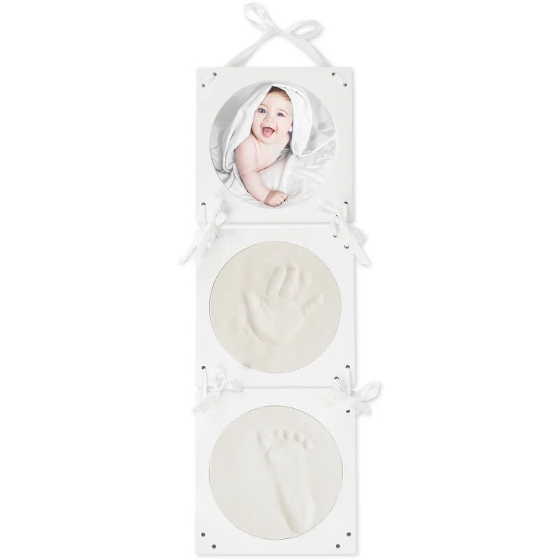 Bieco Print Set with Hanging Picture Frame baba kéz- és láblenyomat-készítő szett 55 x 18 x 1 cm