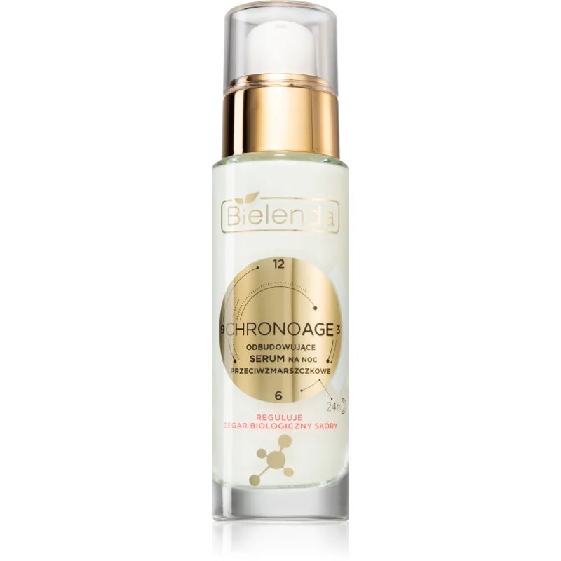 Bielenda CHRONO AGE 24 H megújító éjszakai ápolás a ráncok ellen 30 ml