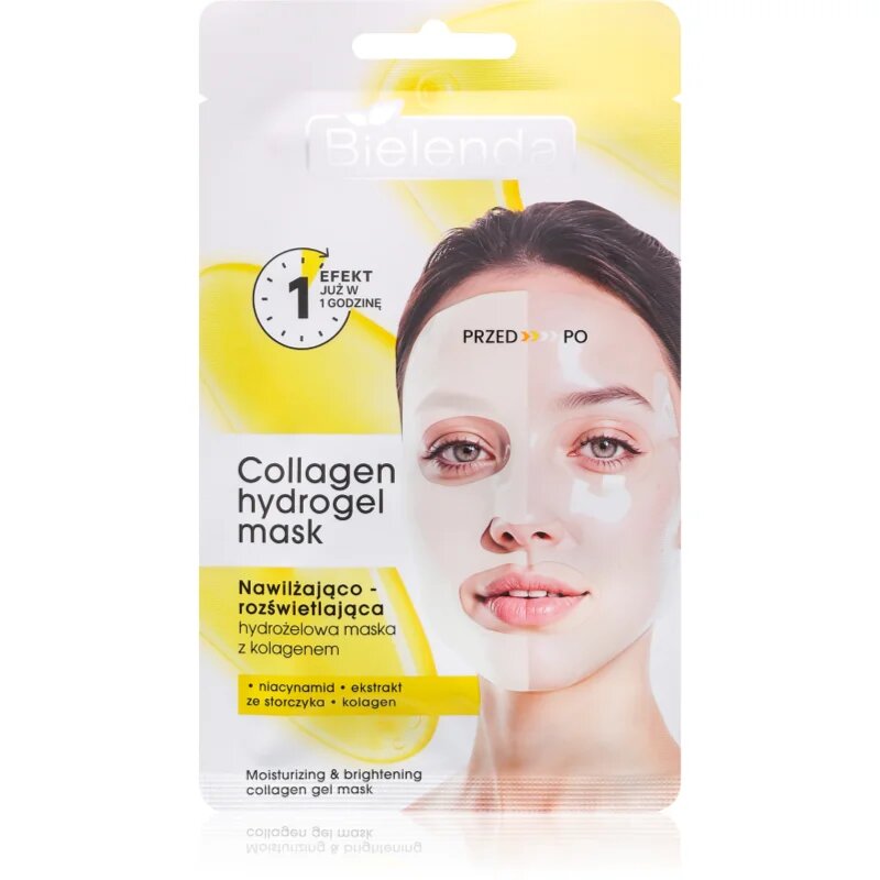 Bielenda Collagen Hydrogel Mask hidrogél maszk kollagénnel 1 db