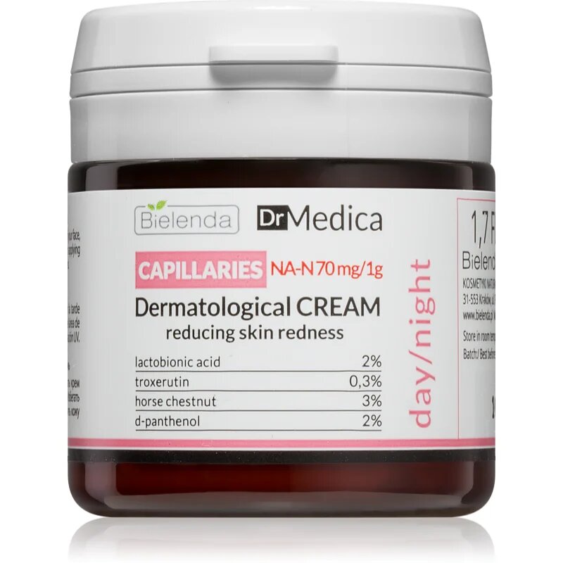 Bielenda Dr Medica Capillaries krém a bőrpír és a kitágult erek ellen 50 ml