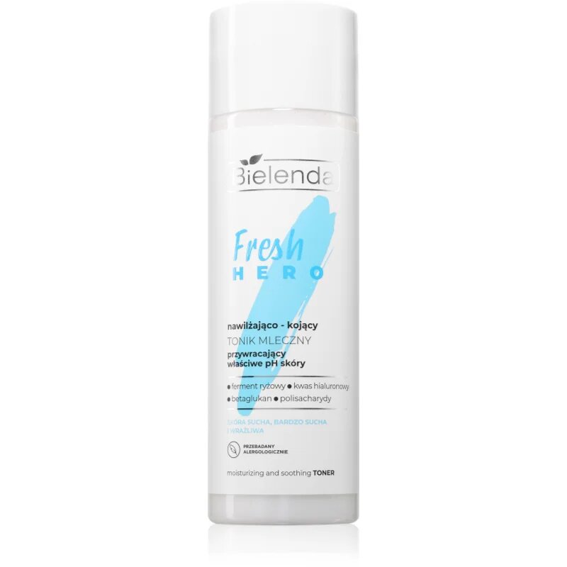 Bielenda Fresh Hero nyugtató tonikum hidratáló hatással 200 ml