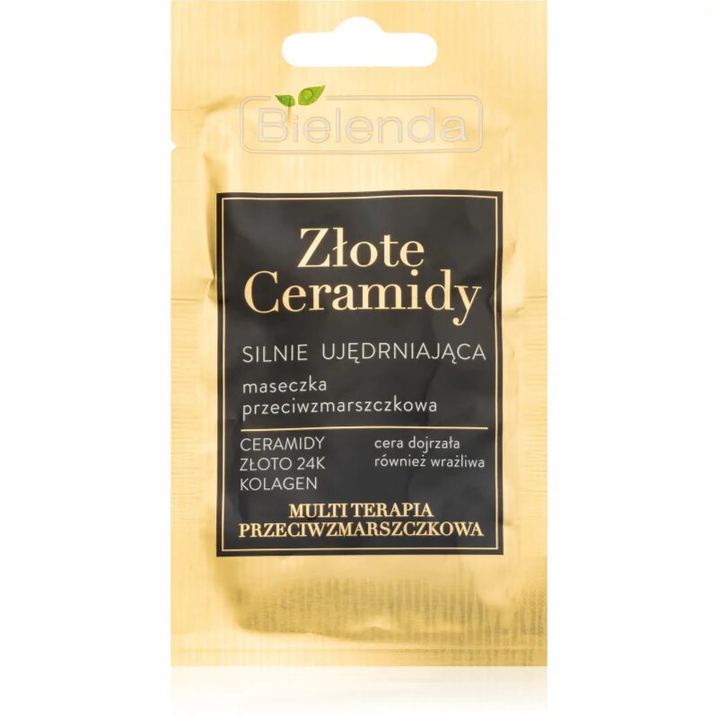 Bielenda Golden Ceramides ráncelleni arcmaszk ceramidokkal 1 db