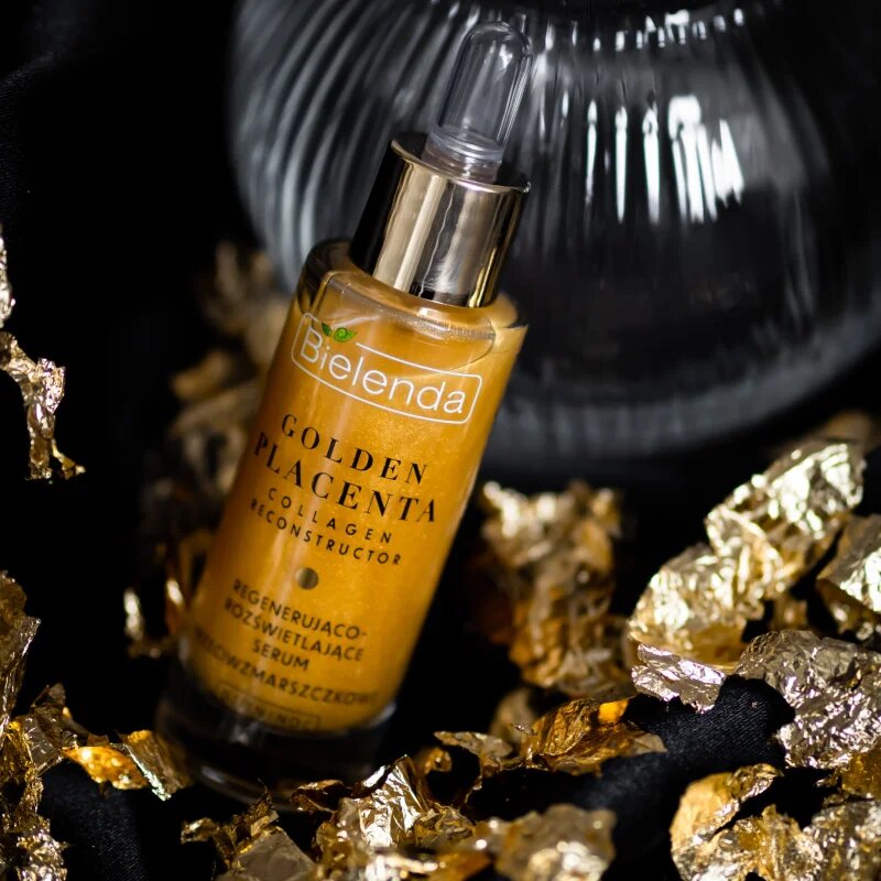 Bielenda Golden Placenta Collagen Reconstructor regeneráló ránctalanító szérum 30 g