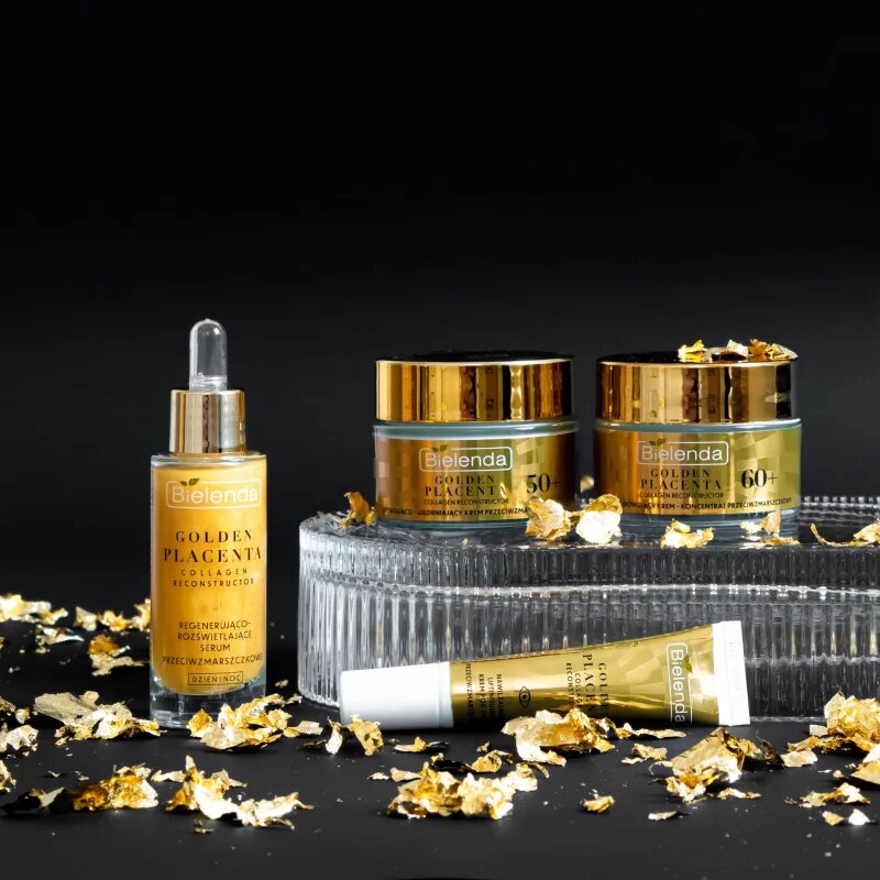 Bielenda Golden Placenta Collagen Reconstructor regeneráló ránctalanító szérum 30 g