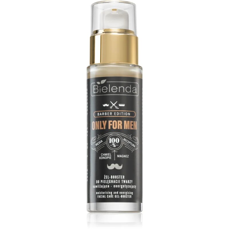 Bielenda Only for Men Barber Edition hidratáló és energizáló booster 30 ml