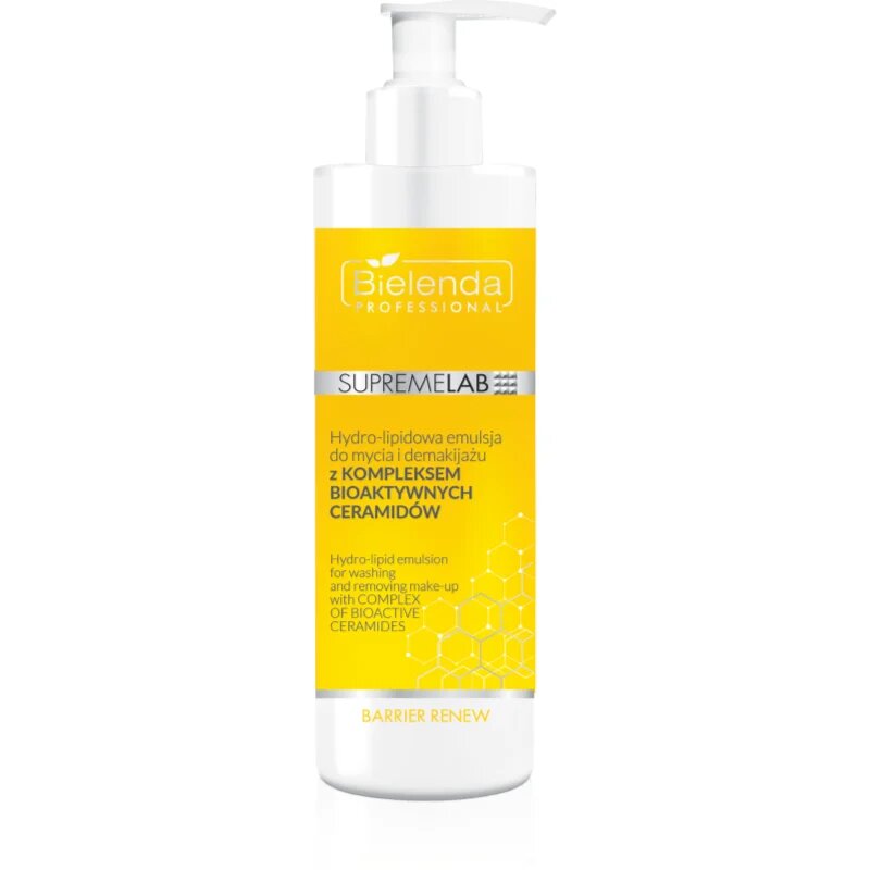 Bielenda Professional Supremelab Barrier Renew szemfestékoldó emulzió nyugtató hatással 200 ml