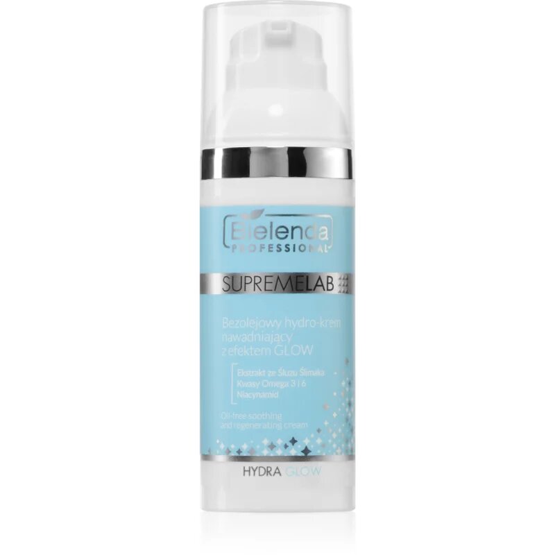 Bielenda Professional Supremelab Hydra Glow regeneráló krém az arcra 50 ml