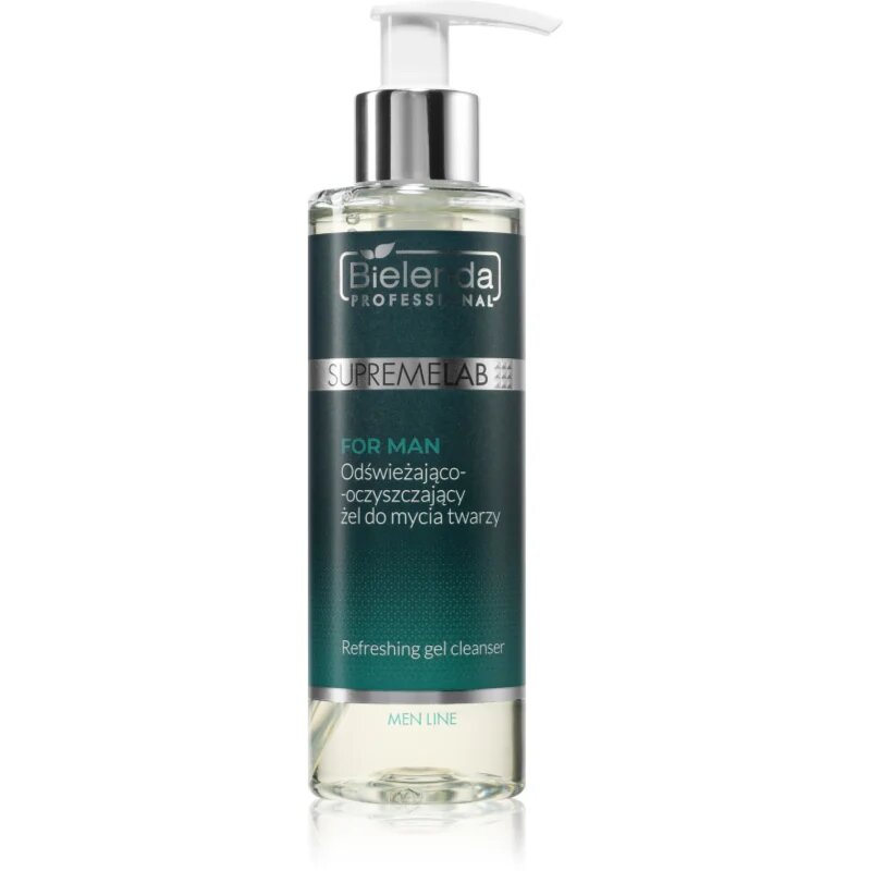 Bielenda Professional Supremelab Men Line frissítő tisztító gél uraknak 200 ml