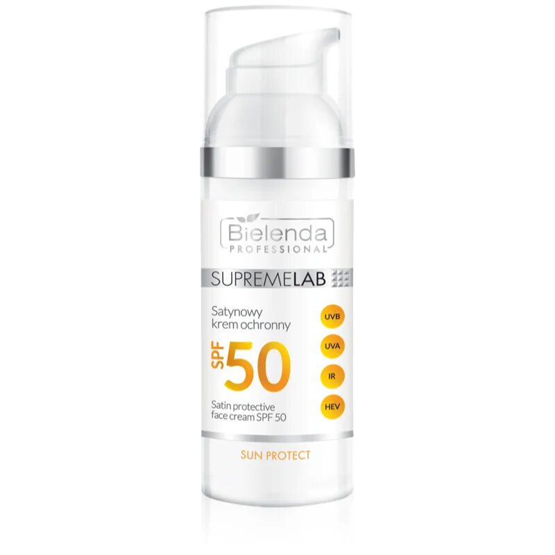 Bielenda Professional Supremelab Sun Protect védőkrém az egész arcra SPF 50 50 ml